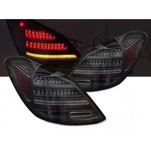 LED TAIL LIGHTS BLACK SEQ fits MERCEDES C-CLASS W205 14-21