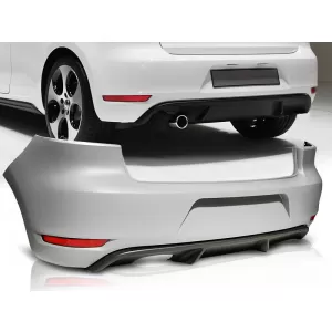 REAR BUMPER SPORT SINGLE fits VW GOLF 6