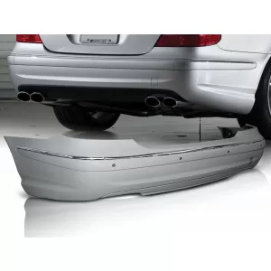 REAR BUMPER SPORT PDC fits MERCEDES W211 02-06 SEDAN