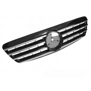 GRILLE SPORT CHROME BLACK fits MERCEDES W220 98-02 