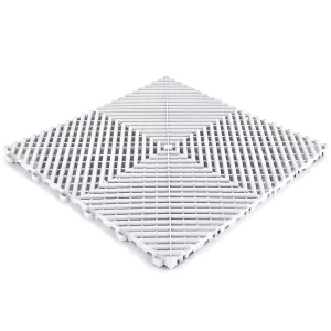 RAMROXX Performance Bodenfliese Garagenboden Weiß 40x40cm-image-6276409