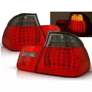 LED TAIL LIGHTS RED SMOKE fits BMW E46 05.98-08.01 SEDAN