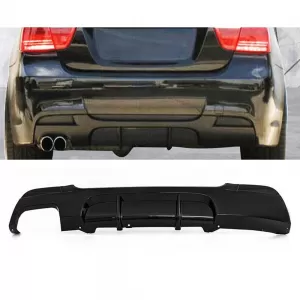 image-13-BMW E90 M Performance diffúzor bal oldali dupla kipufogóhoz, zongoralakk fekete ABS / 2004-2011