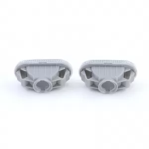 Side indicators white pair for Nissan Micra K12 350Z Note E11 Navara Qashqai-image-6276516