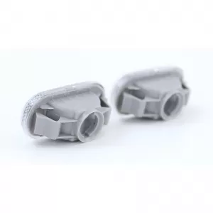 Side indicators white pair for Nissan Micra K12 350Z Note E11 Navara Qashqai-image-6276517