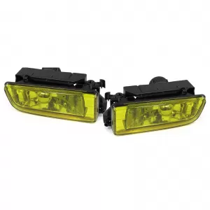 Clear glass fog lights yellow set suitable for 3 Series BMW E36 including M3 90-99