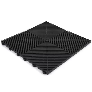 image-43-Placă de podea RAMROXX Performance pentru garaj, podea neagră 40x40cm