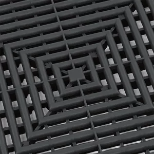 RAMROXX Performance floor tile garage floor Floor black 40x40cm
