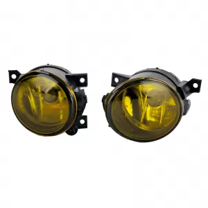 Clear Glass Fog Light Set Yellow for VW Golf 5 GTI Scirocco Amarok Up-image-6276600
