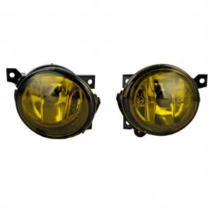 Clear Glass Fog Light Set Yellow for VW Golf 5 GTI Scirocco Amarok Up-image-6276601