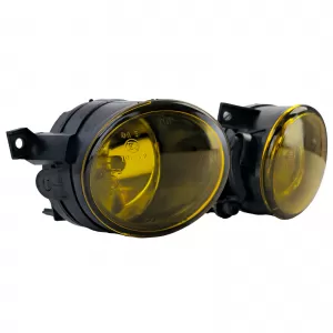 Clear Glass Fog Light Set Yellow for VW Golf 5 GTI Scirocco Amarok Up-image-6276603