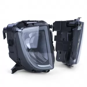 Clear Glass Fog Lights Black Smoke for VW Golf VI 6 GTI GTD 08-11-image-6276633