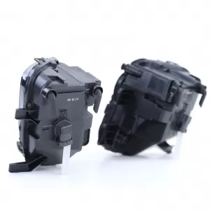 Clear Glass Fog Lights Black Smoke for VW Golf VI 6 GTI GTD 08-11-image-6276636
