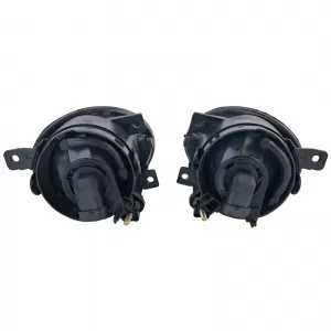 Clear glass fog lights yellow for VW T5 Bus Transporter Multivan Facelift 09-15-image-6276641