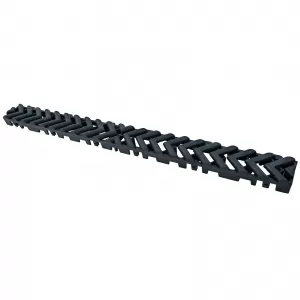 RAMROXX blending strip for performance floor tiles LED recessed profile 40x3.5cm-image-6276672