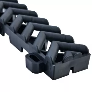 RAMROXX blending strip for performance floor tiles LED recessed profile 40x3.5cm-image-6276674