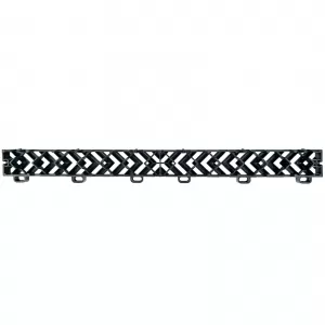 RAMROXX blending strip for performance floor tiles LED recessed profile 40x3.5cm-image-6276675