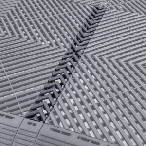 RAMROXX blending strip for performance floor tiles LED recessed profile 40x3.5cm-image-6276676