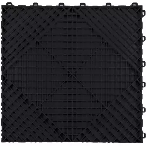RAMROXX Performance Trittplatte Garagenbodenfliese schwarz 40x40cm-image-6276703