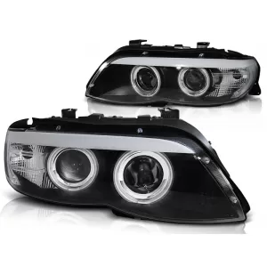image-15-Xenon fényszórók Angel Eyes fekete BMW X5 E53 11.03-06