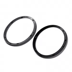 Headlight Trim Rings Gloss Black for Mini Cooper F55 F56 F57 2014-2018-image-6276839