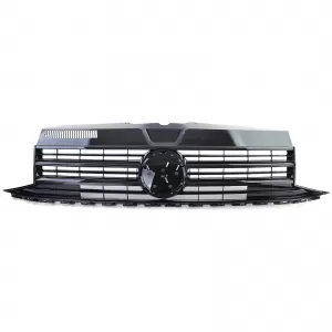 Griglia del radiatore nera lucida per emblema adatta per VW T6 Bus Transporter 15-19-image-6276844