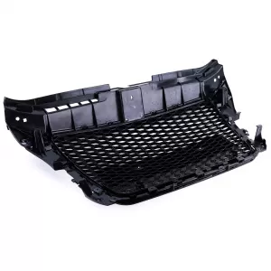 Honeycomb Sport Grille Gloss Black without Emblem for Audi A3 8P 08-13-image-6276878