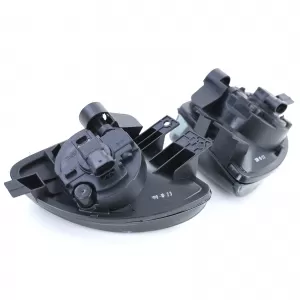 Clear glass fog lights black smoke suitable for BMW F10 F11 GT F07 10-13-image-6276958