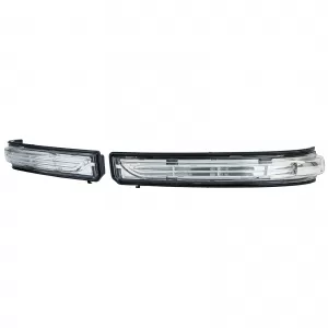 Spiegel Blinker Set Weiss Rechts+ Links für Mercedes A-Klasse W169 2008-2012-image-6277012