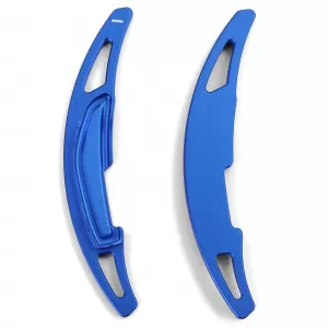 Shift paddles paddles aluminum blue suitable for BMW M5 F90 M6 F06 F12 F13-image-6277084