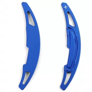 Shift paddles paddles aluminum blue suitable for BMW M5 F90 M6 F06 F12 F13-image-6277085