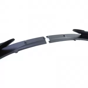 Front spoiler lip performance black matte suitable for BMW 1 Series F20 F21 10-14-image-6277100