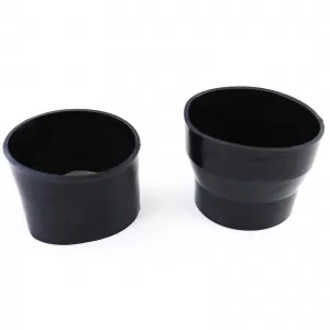 Aluminum power intake pipe set polished universal for sports air filter-image-6277202