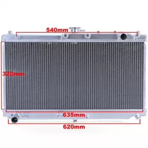 Performance aluminum water cooler for Mazda MX5 NB 99-05-image-6277206