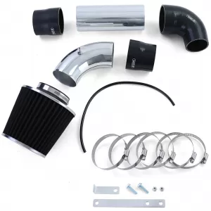 Air Intake Kit with Sport Air Filter Black for VW Golf 3 Vento 2.0L 4Cyl 91-99-image-6277231