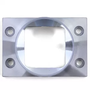 Power pipe sports air filter connection adapter round 70mm to square 100x70mm-image-6277255