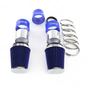 Air Intake Kit with Blue Sport Air Filter for Mercedes W204 C300 C350 V6-image-6277281