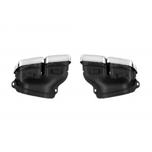 Exhaust Muffler Tips suitable for Mercedes S-Class W222 E-Class W212 S212 Facelift CLS W218 SL-Class R231 E63 S63 SL65 Design