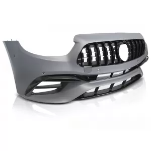 image-2-Sport első lökhárító PDC fekete, Mercedes W213 20-23