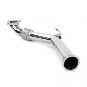 Motorsport stainless steel downpipe for Audi A3 TT VW Golf 5 6 Jetta Scirocco Tiguan-image-6277353