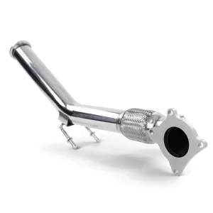 Motorsport stainless steel downpipe for Audi A3 TT VW Golf 5 6 Jetta Scirocco Tiguan-image-6277355