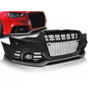 FRONT BUMPER SPORT BLACK PDC fits AUDI A5 11-16