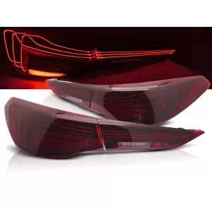 LED TAIL LIGHTS RED SEQ LASER LOOK fits BMW G22 G23 20-