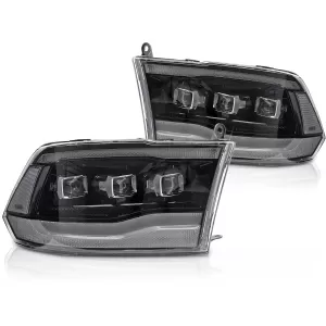 DODGE RAM 09-18 LED BLACK
