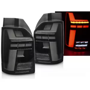 LED BAR TAIL LIGHTS SMOKE SEQ fits VW T6 15-19 / T6.1 20-24