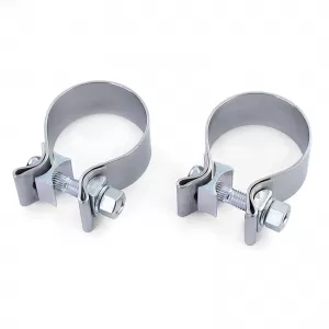 Sport exhaust tailpipes 4-pipe trims stainless steel pair for Audi A5 8T from 11-image-6277499