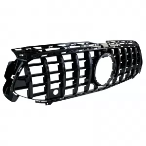 Sport radiator grille black gloss for Mercedes A-Class W177 V177 from 2022-image-6277571