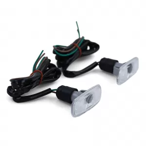 Side indicators white pair for Audi A8 4G  A4 8D2  A3 8L  A6 C5  TT 8N  A2-image-6277658