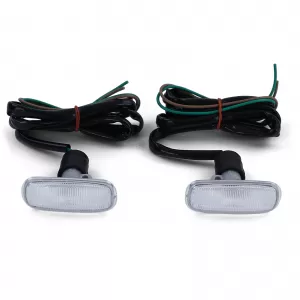 Side indicators white pair for Audi A8 4G  A4 8D2  A3 8L  A6 C5  TT 8N  A2-image-6277659