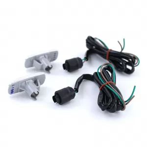 Side indicators white pair for Audi A8 4G  A4 8D2  A3 8L  A6 C5  TT 8N  A2-image-6277661